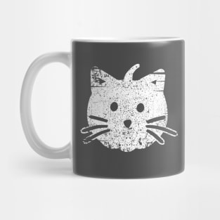 Cute Cat Lover Vintage Style Halloween Pumpkin Costume Idea Mug